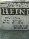 Record image of Rev. Johann P G Heinrichs