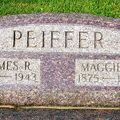 Record image of Maggie Emma Peiffer (born Wagner)