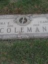 Record image of Thelma Ethel Bell-Spangler-Coleman (born Patterson)