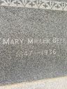 Record image of Maria Katherine "Mary or Katie" Weitz (geb. Moeller)