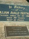 Record image of William Avald Hoffmann