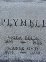 Record image of Viola Bell Plymell (born Taylor)