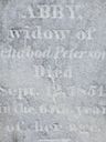 Record image of "Abby" Abigail Peterson (born Arnold)