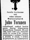 Record image of Juho Juhonpoika Turunen