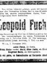 Record image of Leopold (Lipot) Fuchs