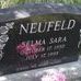 Record image of Selma Sara Neufeld (born Regehr)