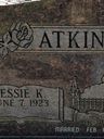 Record image of Tessie ATKINSON (born KOFOED)