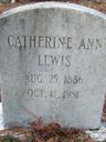 Record image of Catherine Ann Dicksey-Lewis (born Horne)