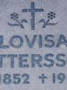 Record image of Lovisa Christina Peterson (o.s. Isaksdotter)