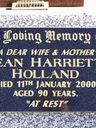 Record image of Harriet Jean Holland (born Forbes)