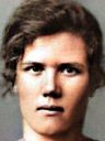 Record image of Hilja Tamminen (born Lenkkeri)