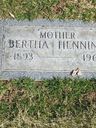 Record image of Bertha Henning (geb. Malott)