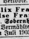 Record image of Felix Samuel Frank