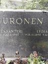 Record image of Lydia Juhontytär Muuronen (born Lindroos)