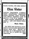 Record image of Elias Johan Eliaanpoika Vinter