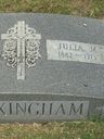 Record image of Julia Magdelen Buckingham (born Riley)