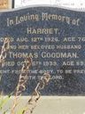 Record image of Harriet Betts "Betts" Goodman (born Larkin)
