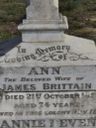 Record image of Ann Brittain (born Daniels)