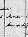 Record image of Aina Amanda Saari (born Koskelin)