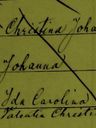Record image of Christina Holmqvist (o.s. Johansdotter)