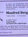 Record image of Manfred Berger
