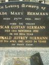 Record image of Hilda Mary Hermann (geb. Kruger)