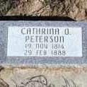 Record image of Cathrina O Peterson (o.s. Olofsdotter)