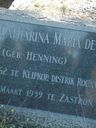 Record image of Elizabeth Catharina Maria De Wet (born Henning De Wet)