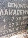 Record image of Genowefa Makarewicz (z d. Rudnicka)