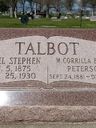 Record image of Martha Corilla Talbot and Peterson (born Egbert)