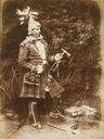 Record image of Mississauga Ojibwa chief Peter Kahkewaquonaby "Sacred Feathers - Ojibwii Name" Desagondensta "he stands people on their feet - Mohawk Name" Jones