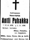 Record image of Antti Markunpoika Puhakka
