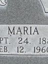 Record image of Maria Rau (geb. Reubler)