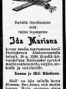 Record image of Jenny Heikkinen (born Räsänen)