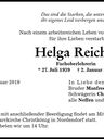 Record image of Helga Reichel
