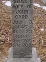 Record image of jane carr (born lees)