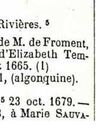 Record image of Élisabeth-Isabelle "Élisabeth Templair" Couc (born Templair)