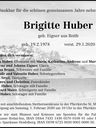 Record image of Brigitte Huber (born Eigner)
