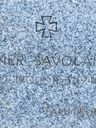 Record image of Paavo Verner Savolainen