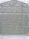 Record image of Catherine M Thompson (born Tague)