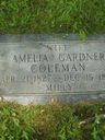 Record image of Amelia (Milly) Coleman (born Gardner)
