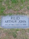 Record image of Arthur John (Twin) Reid