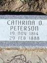 Record image of Cathrina Magdelena Peterson (o.s. Olofsdotter)