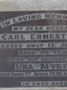 Record image of Carl (Charles) Ernest Rau