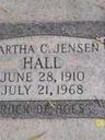 Record image of Martha Lorie Jensen (born Carlock)