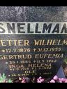 Record image of Petter Vilhelm Pekanpoika Snellman