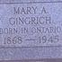 Record image of Mary Ann Boyer (born Gingrich)