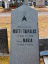 Record image of Maria Heikintytär Taipalus (born Saarijärvi)