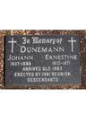 Record image of Ernestine Wilhelmine "Mina" Dunemann (geb. Koch)