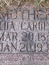 Record image of Hilda Carolina Olsen (born Harila)